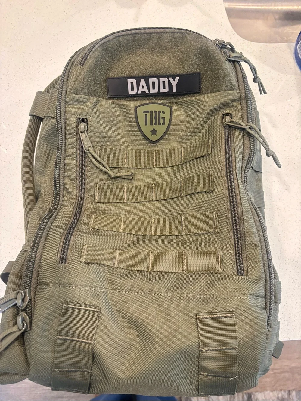 Tactical Baby Gear Daypack Backpack - Ranger Green - Picture 1 of 7